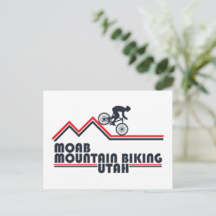 Mtb Utah - Moab Mountain Biking Holiday Postcard