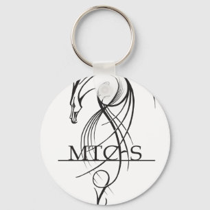 MTCHS Dragon Lineart Key Ring