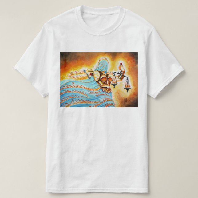 MtG Fiery Justice recreation T-Shirt (Design Front)