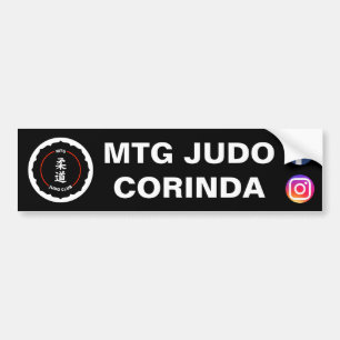 MTG Judo Club Bumper Sticker (simple)