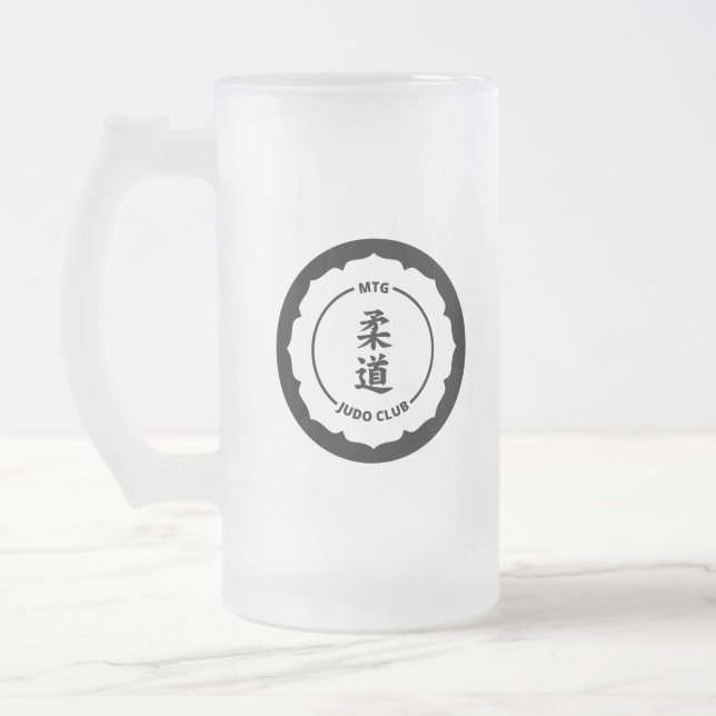 MTG Judo Club - Frosted Beer Mug (Left)
