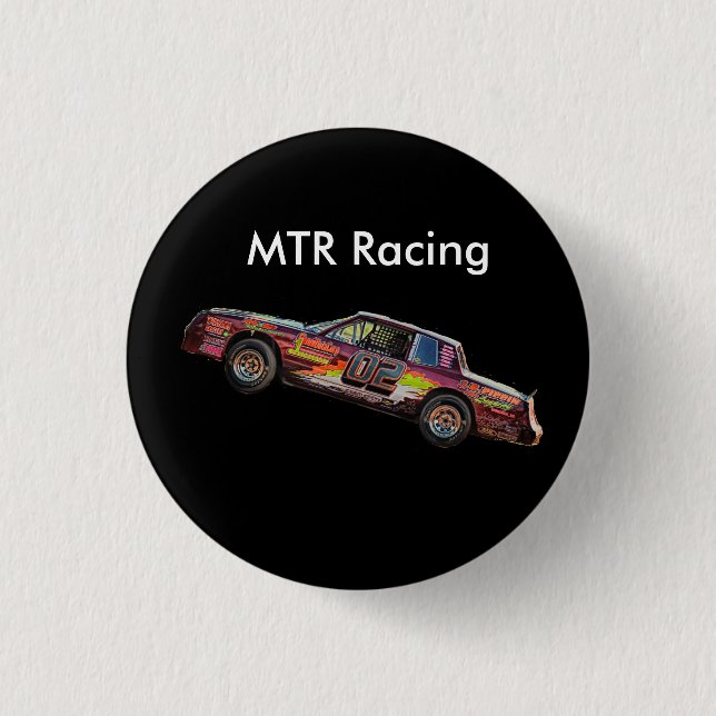 MTR Racing 3 Cm Round Badge (Front)