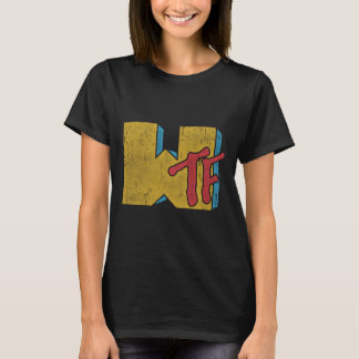 Mtv Logo WTF Distressed Style T-Shirt