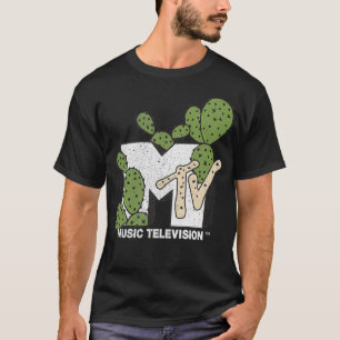 MTV Music Television Cactus Logo  T-Shirt