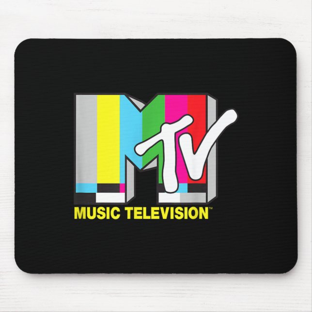 MTV Retro Television Colour Block Mouse Mat (Front)