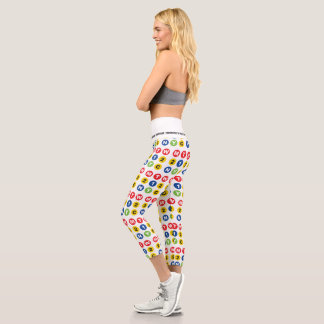 MTW Logo Capri Leggings
