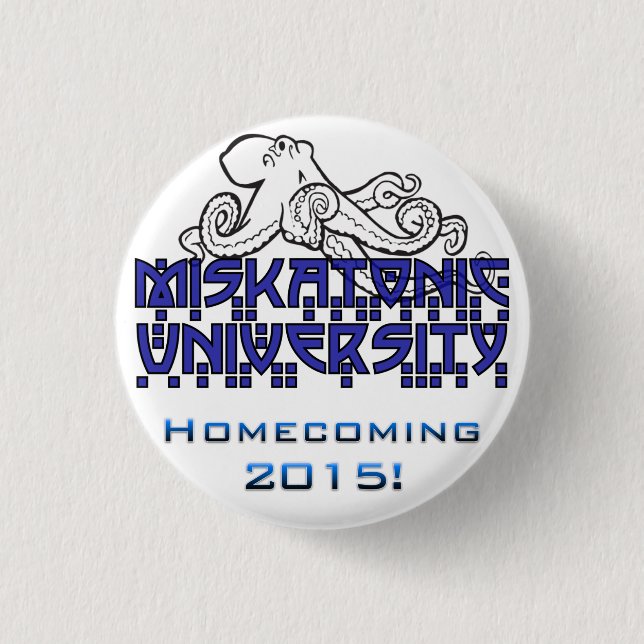 MU Homecoming 2015 Pin (Front)