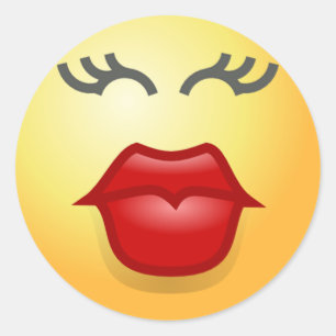Muah kiss stickers