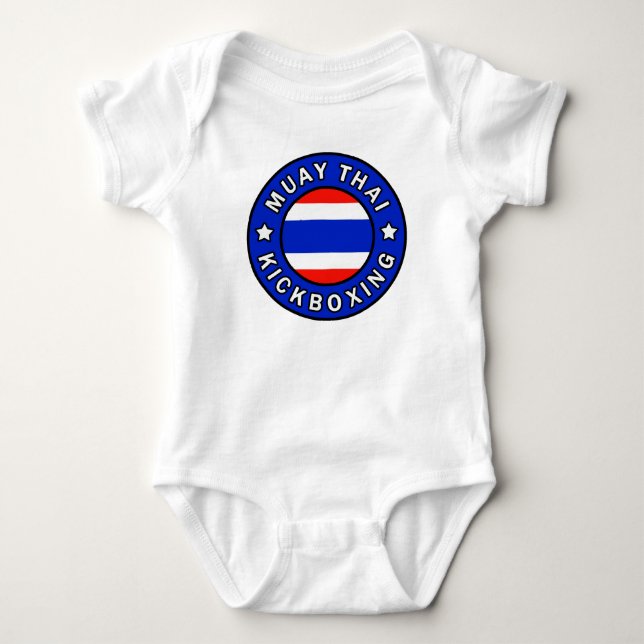Muay Thai Baby Bodysuit (Front)