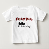 Muay Thai baby - fighter in training