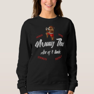 Muay Thai Bear Thai Boxing Sweatshirt