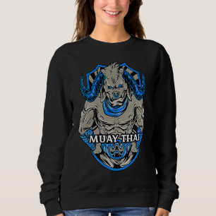Muay Thai Beast MMA Monster Boxing Fighting Jiu Ji Sweatshirt