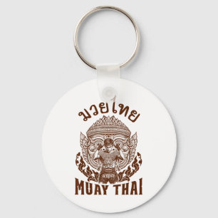 Muay Thai Boxer Boxing Lover Thai Boxing Thailand Key Ring