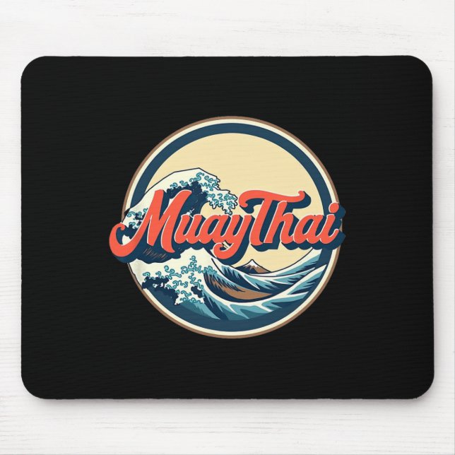 Muay Thai Boxing 1  Mouse Mat (Front)