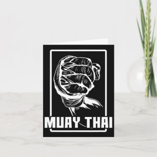 Muay Thai Boxing Arm Card