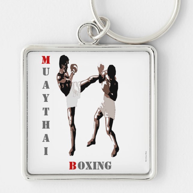 Muay Thai Boxing Keychain (Front)