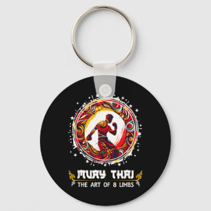 Muay Thai Boxing Kickboxing MMA Thailand Muay Thai Key Ring