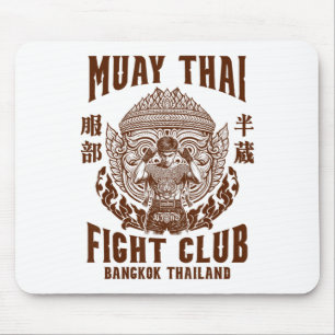 Muay Thai Boxing Lover Boxing Boxer Muay Thai Figh Mouse Mat