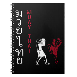 Muay Thai Boxing Martial Arts Notebook