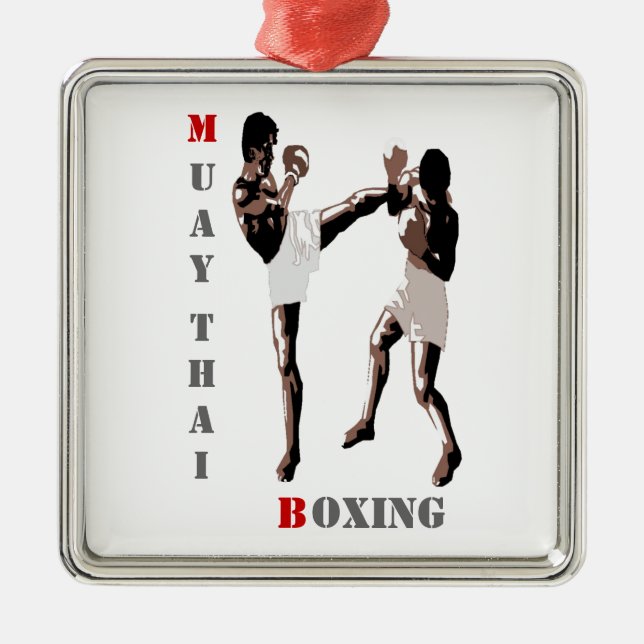 Muay Thai Boxing Ornament (Front)