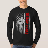 Muay Thai Boxing US American Flag
