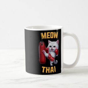 Muay Thai Cat Meow Thai - Thai Boxing For Youth Coffee Mug