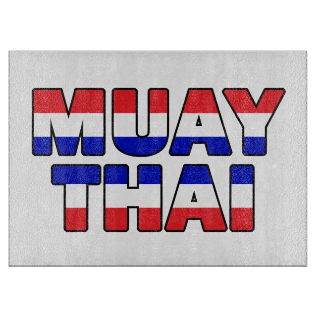Muay Thai Cutting Board (Front)