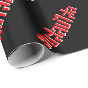 Muay Thai ☆ Dop Salop Salai ☆ Slap You Silly Wrapping Paper