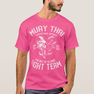 Muay Thai Dragon Thai Boxing And Kickboxing T-Shirt