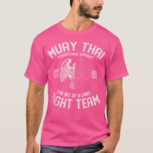 Muay Thai Eagle Fight Team Nak Muay Kickboxing T-Shirt