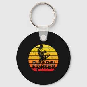 Muay Thai Fighter Thai Boxing Martial Arts Combat  Key Ring