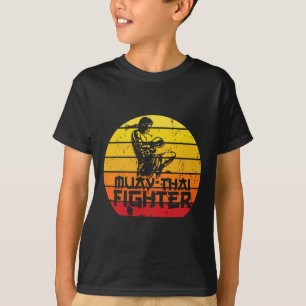 Muay Thai Fighter Thai Boxing Martial Arts Combat T-Shirt