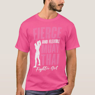Muay Thai Girl Kickboxing Instructor Martial Arts T-Shirt