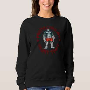 Muay Thai Gorilla Protected By Muay Thai Sweatshirt