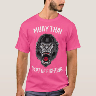 Muay Thai Gorilla Thai Boxing And Kickboxing T-Shirt