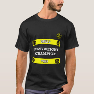 Muay Thai- Heavyweight T-Shirt