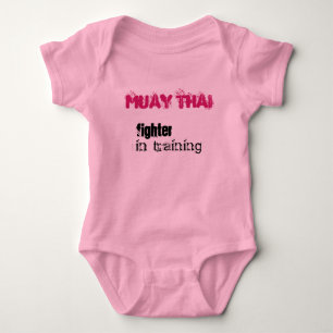Muay Thai - in training Baby Bodysuit