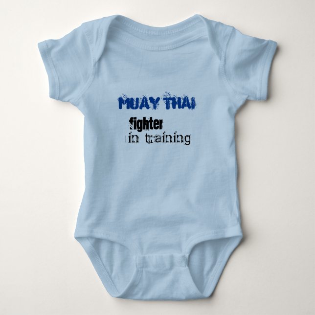 Muay Thai - in training Baby Bodysuit (Front)