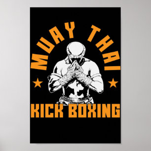 Muay Thai Kickboxen Poster