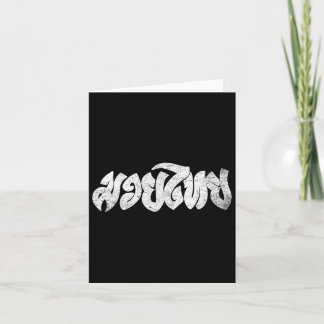 Muay Thai Kickboxing Muay Thai Gift Thai Boxing  Card