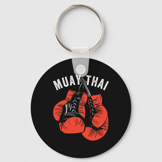 Muay Thai Kickboxing, Muay Thai Gloves, Muay Thai  Key Ring (Front)