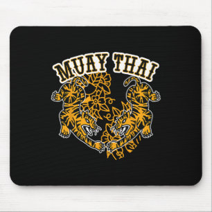 Muay Thai Kickboxing, Muay Thai Tigers, Muay Thai  Mouse Mat