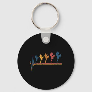 Muay Thai Kickboxing Thai Boxing _1 Key Ring