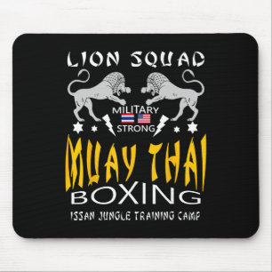 Muay Thai Kickboxing Training Mma Workout Gym Mouse Mat