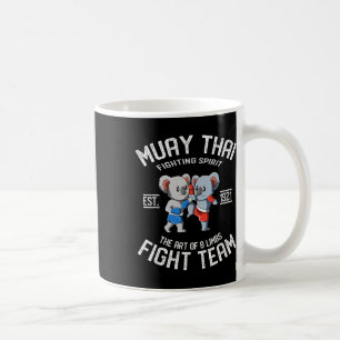 Muay Thai Koala Fight Team - Nak Muay, Kickboxing Coffee Mug