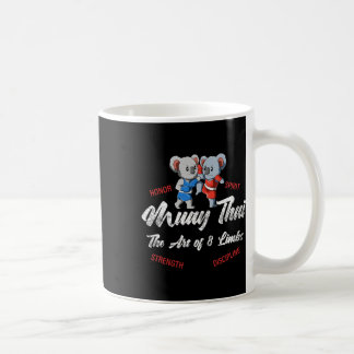 Muay Thai Koala Thai Boxing And Kickboxing Coffee Mug