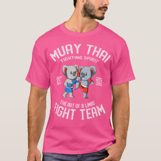 Muay Thai Koala Thai Boxing And Kickboxing T-Shirt