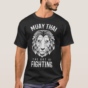 Muay Thai Lion - Thai Boxing And Kickboxing T-Shirt