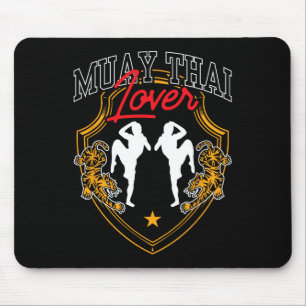 Muay Thai Lover Hobby Boxing Martial Arts Fighter  Mouse Mat