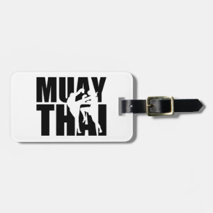 Muay Thai Luggage Tag